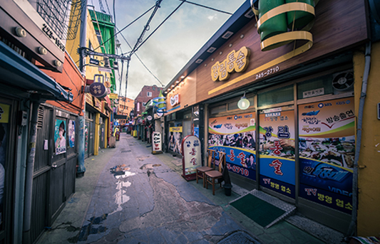 Masan Odong-dong Tongsul Alley사진