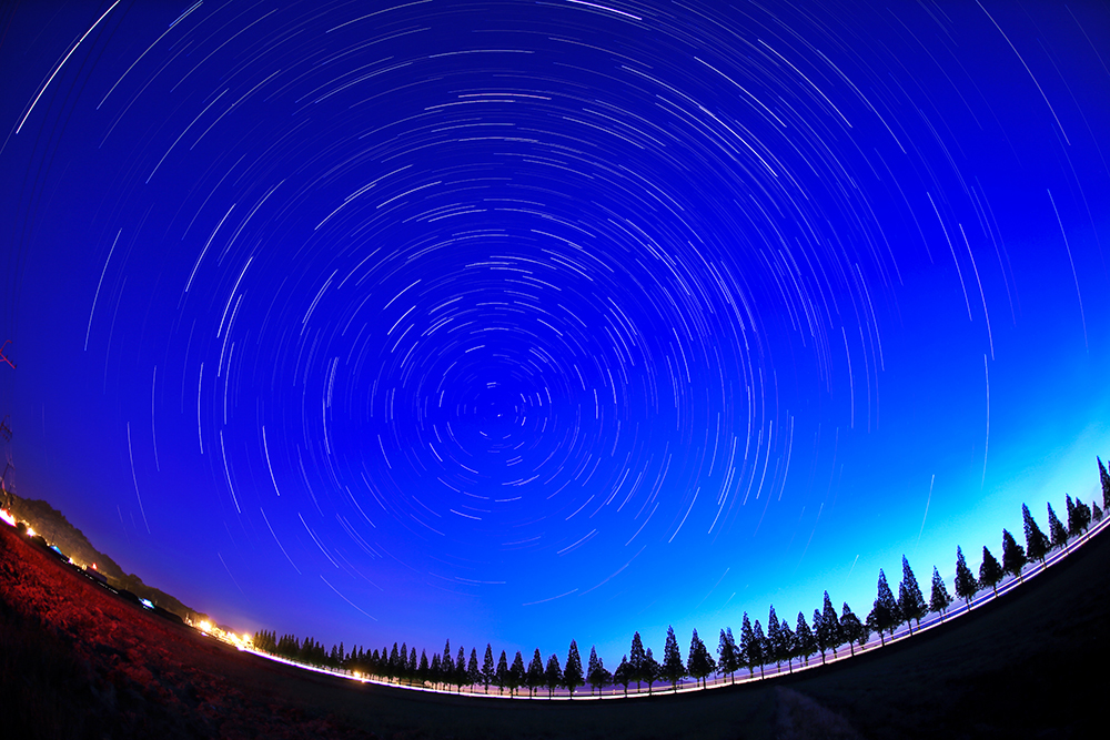 야경이 아름다운 창원 공모전 - 죽동마을의 별궤적 이미지1