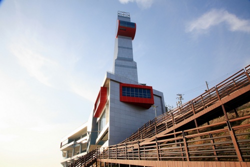 해양솔라파크 타워 사진